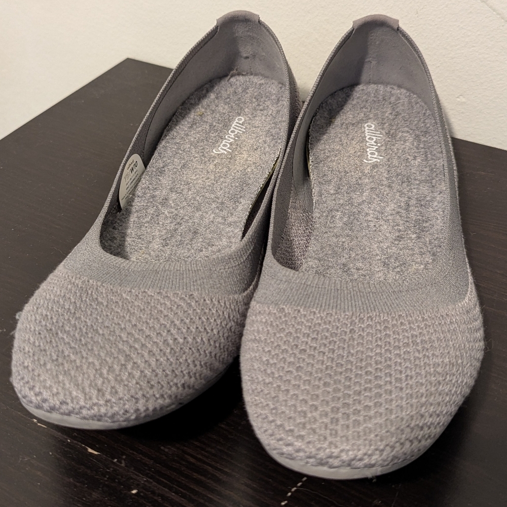 Allbirds Tree Breezers, Grey, Size 10